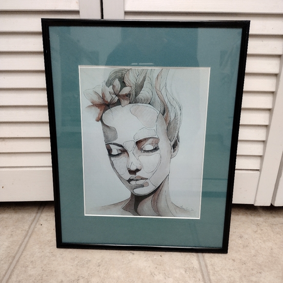 "Nostalgic" Watercolor art by Polish Artist (print) - Picture 3 of 3